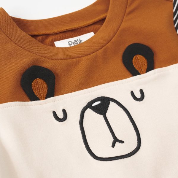Arctic Cinched Panel Crewneck