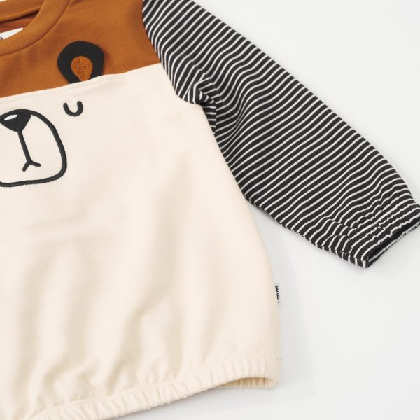 Arctic Cinched Panel Crewneck