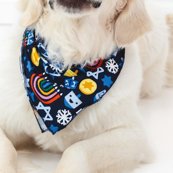 Playful Dreidels Pet Bandana