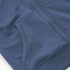Vintage Navy Zip Hoodie