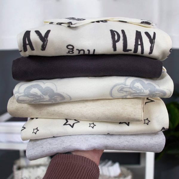 8-Pack Baby Neutral Words Onesies? Brand Bodysuits