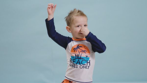 Baby & Toddler Girls UPF 50+ Darling Daisy Rash Guard