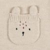 Baby Girls Deer Sweater Knit Romper