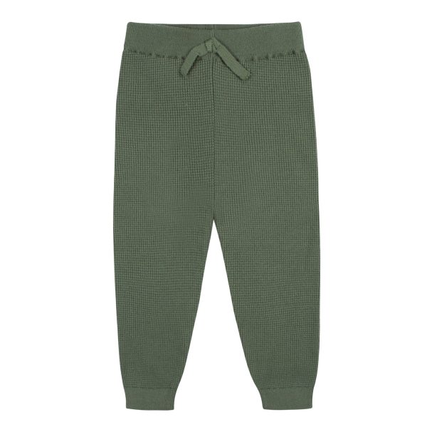 2-Piece Infant and Toddler Boys Olive Green Sweater Knit Set