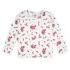 2-Piece Infant & Toddler Girls Red Holly Berries Jumper & Top Set