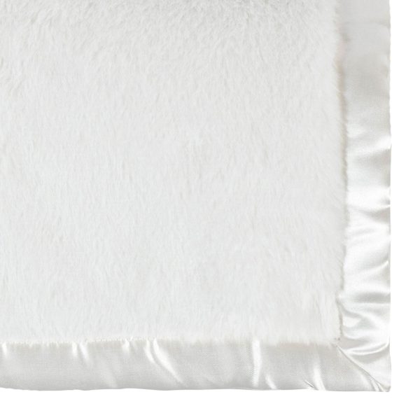 Embroidered Neutral Ivory Security Blanket