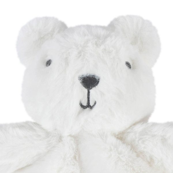 Embroidered Neutral Ivory Security Blanket