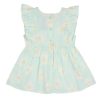 2-Piece Baby & Toddler Girls Daisies Gauze Dress & Diaper Cover Set