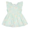 2-Piece Baby & Toddler Girls Daisies Gauze Dress & Diaper Cover Set