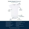 5-Pack Baby Natural Premium Short Sleeve Onesies? Bodysuits