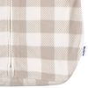 Baby Neutral Grey Plaid Wearable Blanket