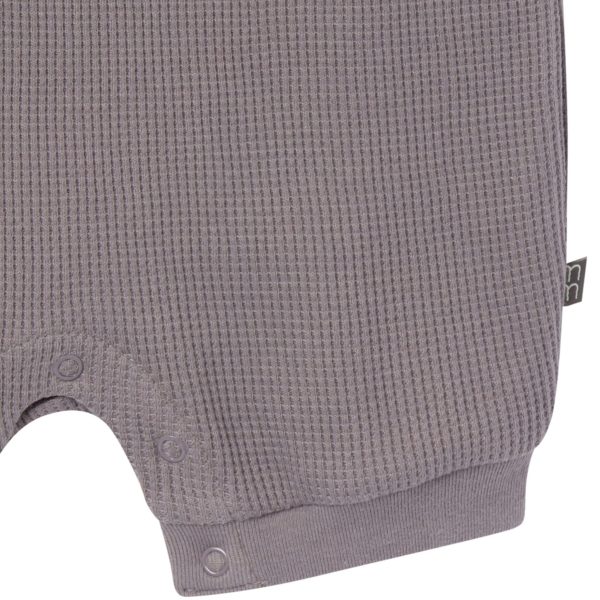 Baby Boys Medium Grey Sleeveless Romper