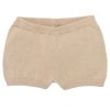 2-Piece Baby Boys Light Tan Johnny Collar Sweater Knit Set