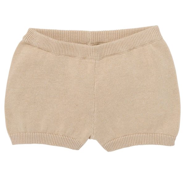 2-Piece Baby Boys Light Tan Johnny Collar Sweater Knit Set