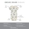 8-Pack Baby Neutral Words Onesies? Brand Bodysuits