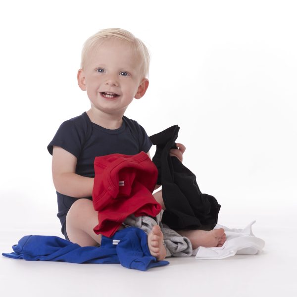 5-Pack Baby Navy Onesies? Bodysuits