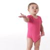 5-Pack Baby Hot Pink Premium Short Sleeve Onesies? Bodysuits