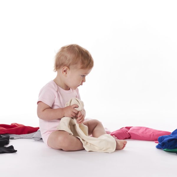 5-Pack Baby Light Pink Premium Short Sleeve Onesies? Bodysuits