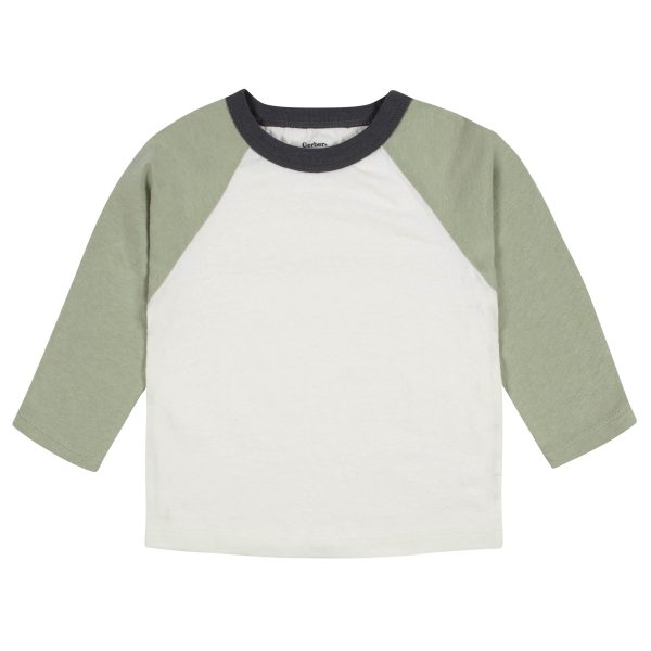 3-Pack Baby & Toddler Boys Color Me Camo Long Sleeve Baseball Tees