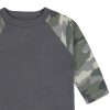 3-Pack Baby & Toddler Boys Color Me Camo Long Sleeve Baseball Tees