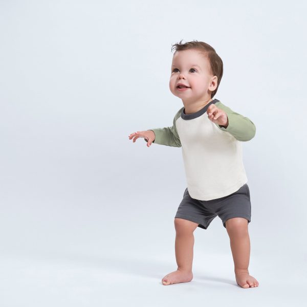 3-Pack Baby & Toddler Boys Color Me Camo Long Sleeve Baseball Tees