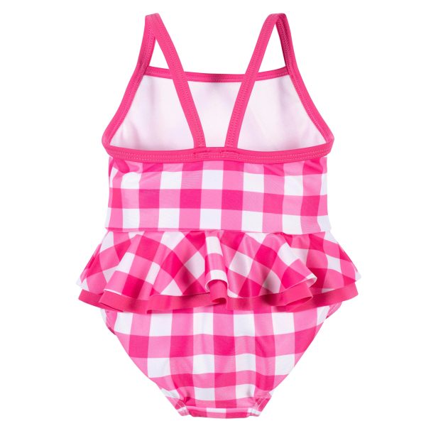Baby & Toddler Girls UPF 50+ Strawberry Gingham One-Piece Swimsuit