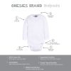 6-Pack Baby Boys Food Long Sleeve Onesies? Bodysuits