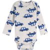 6-Pack Baby Boys Food Long Sleeve Onesies? Bodysuits