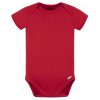 5-Pack Baby Red Premium Short Sleeve Onesies? Bodysuits