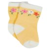 12-Pack Baby & Toddler Girls Floral Fox Jersey Crew Wiggle Proof? Socks