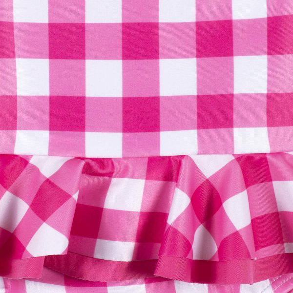 Baby & Toddler Girls UPF 50+ Strawberry Gingham One-Piece Swimsuit