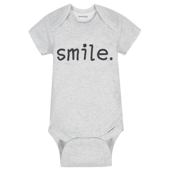 8-Pack Baby Neutral Words Onesies? Brand Bodysuits
