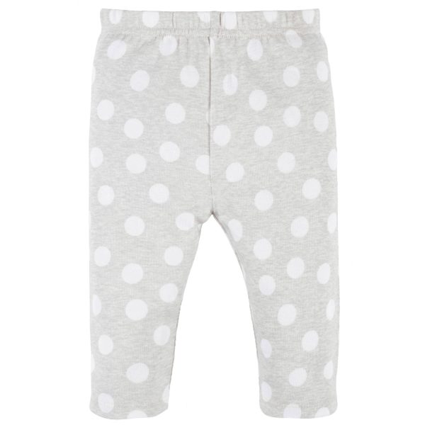 4-Piece Baby Girls Dots Of Rainbows Onesies? Bodysuit, Tee, Skort & Pant Set
