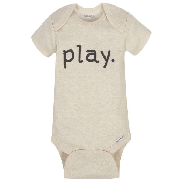 8-Pack Baby Neutral Words Onesies? Brand Bodysuits