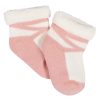 12-Pack Baby Girls Golden Floral Terry Wiggle Proof? Socks