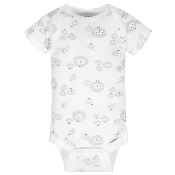 8-Pack Baby Neutral Sheep Short Sleeve Onesies? Bodysuits