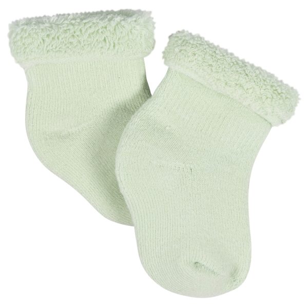 12-Pack Baby Neutral Happy Veggies Terry Wiggle Proof? Socks