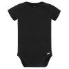 5-Pack Baby Black Premium Short Sleeve Onesies? Bodysuits