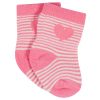 12-Pack Baby & Toddler Girls Floral Fox Jersey Crew Wiggle Proof? Socks