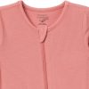 2-Pack Baby Neutral Pasta Dinner Zip Front Rompers