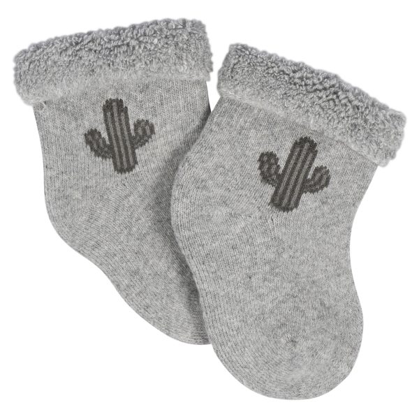 12-Pack Baby Neutral Southwest Terry Wiggle Proof? Socks