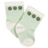 8-Pack Baby Neutral Happy Veggies Jersey Wiggle Proof? Socks