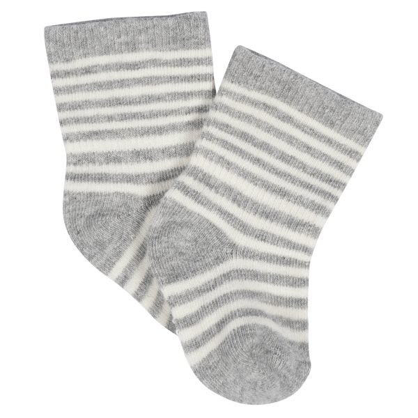 8-Pack Baby Neutral Happy Veggies Jersey Wiggle Proof? Socks