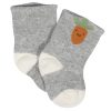 8-Pack Baby Neutral Happy Veggies Jersey Wiggle Proof? Socks