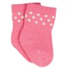 12-Pack Baby & Toddler Girls Floral Fox Jersey Crew Wiggle Proof? Socks