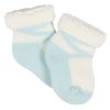 12-Pack Baby Girls Lavender Garden Terry Wiggle Proof? Socks