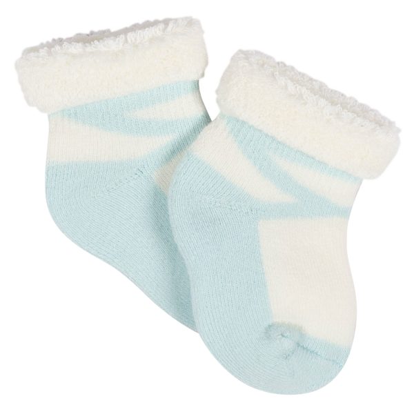 12-Pack Baby Girls Lavender Garden Terry Wiggle Proof? Socks