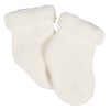 12-Pack Baby Girls Golden Floral Terry Wiggle Proof? Socks