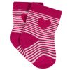 12-Pack Baby & Toddler Girls Floral Fox Jersey Crew Wiggle Proof? Socks