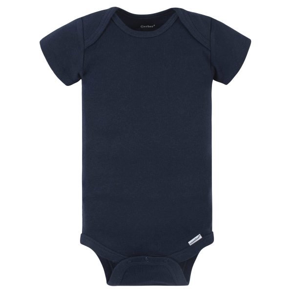 5-Pack Baby Navy Onesies? Bodysuits